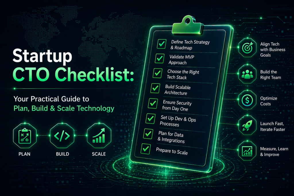 Startup CTO Checklist