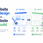 Website Redesign vs. Rebuild: How to Choose the Right Strategy for Your Business Growth