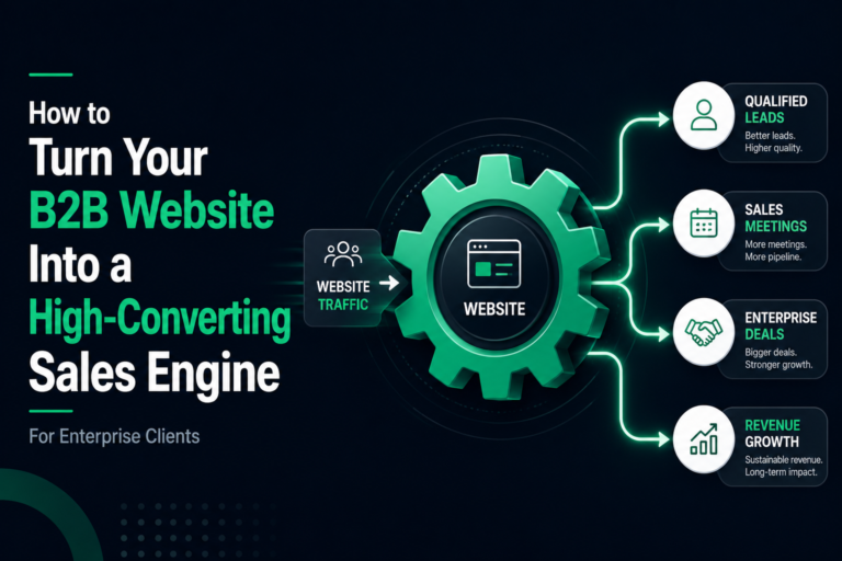 How to Turn Your B2B Website Into a High-Converting Sales Engine for Enterprise Clients